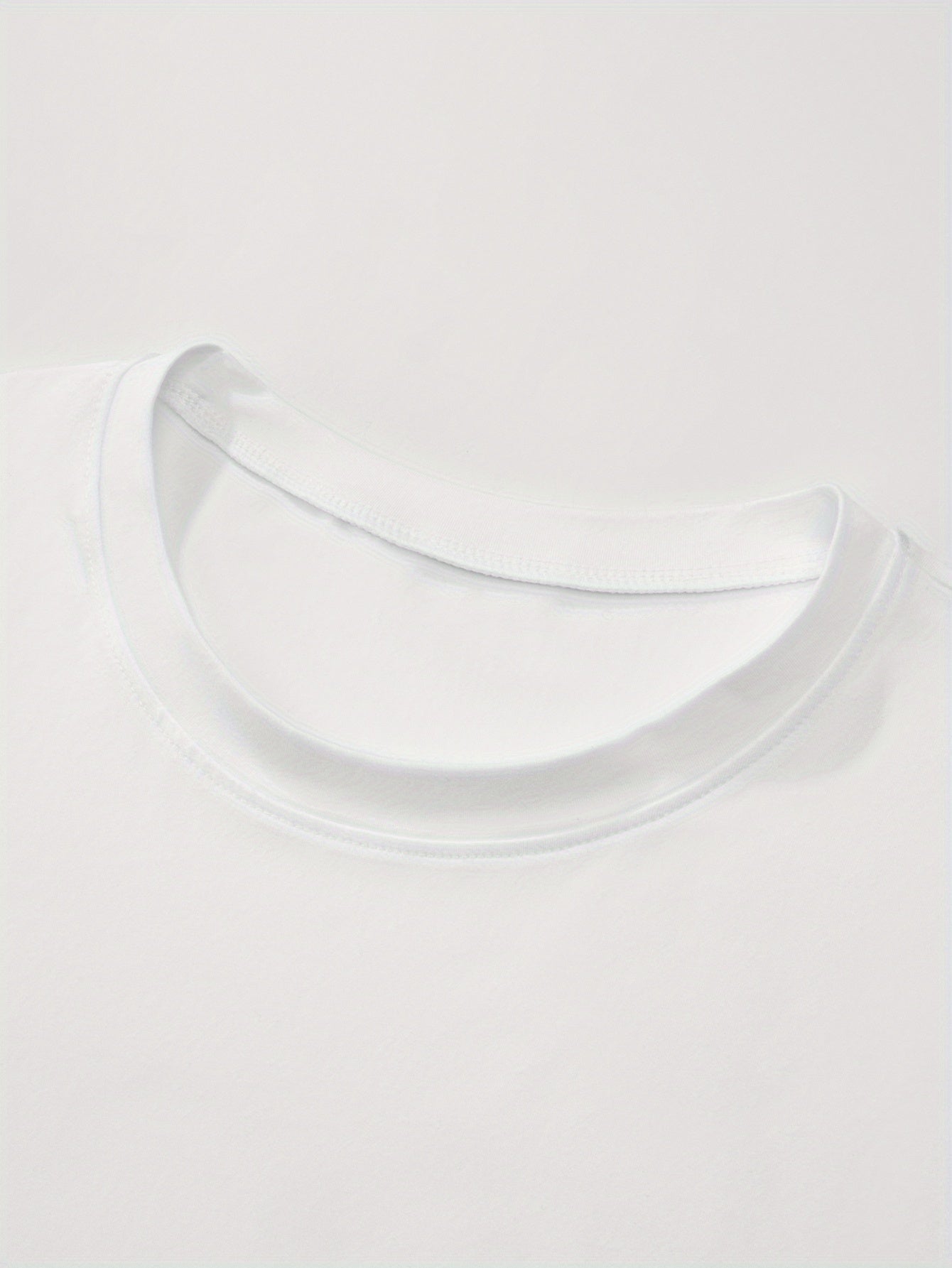 Xingmengzhi OBM Men's California Los Angeles Graphic T-Shirt - White with Green Print, Regular Fit Short Sleeve Casual Tee for Spring Summer Fall, Outdoor & Casual Attire